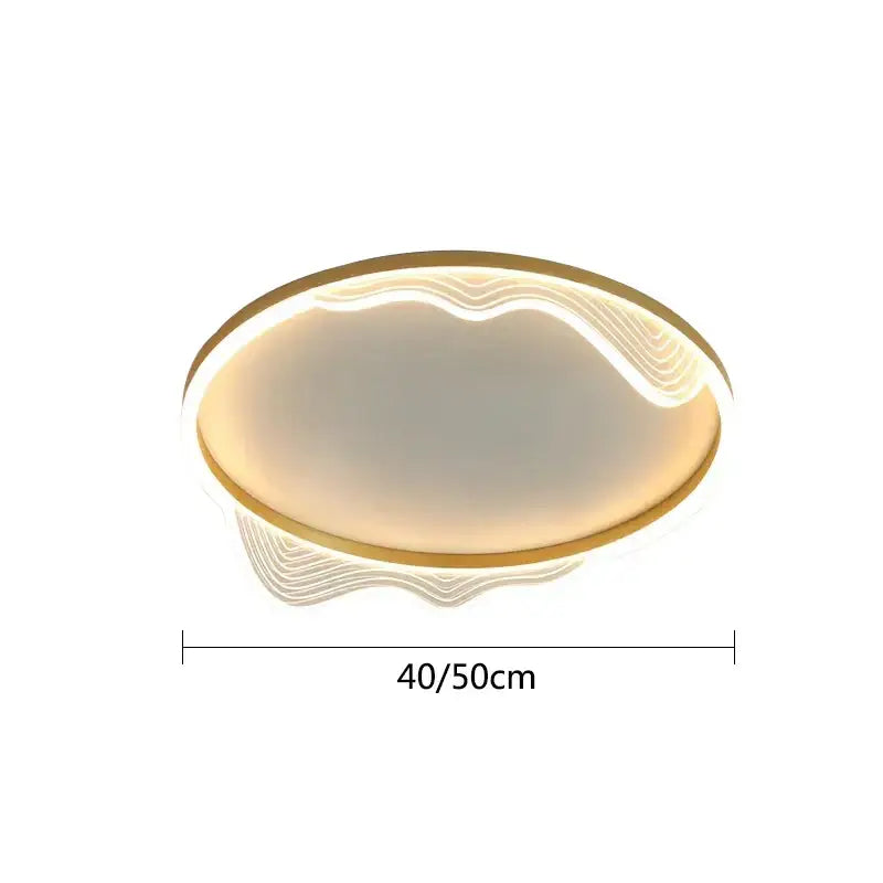 Modern golden lustre ceiling lamp with sleek gold frame and warm LED light for bedroom decorbites golden lustre ceiling