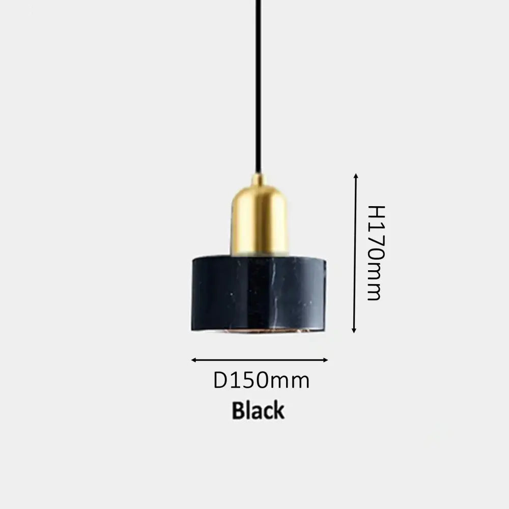 Modern green marble pendant light with gold-toned metal top and sleek cylindrical design for dining room decorbites green marble