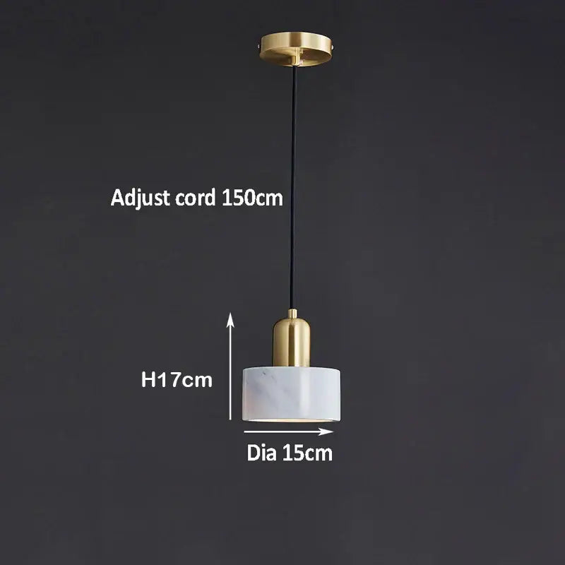 Modern green marble pendant light with a white marble shade and gold-toned accents for dining room decorbites green marble