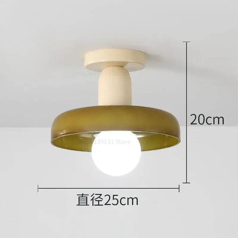 A modern cream and gold metal ceiling-mounted pendant light for dining room decorbites colorful glass pendant collection