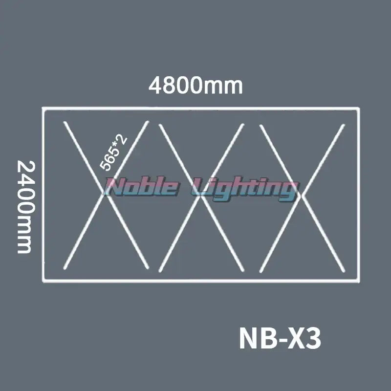 Noble lighting nb-x3 modern hexagon honeycomb led garage ceiling light with sleek white geometric design 4800mm by 2400mm decorbites hexagon honeycomb