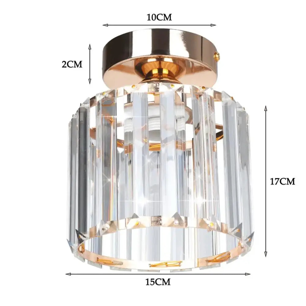 Modern industrial black crystal ceiling chandelier with rose gold metal base and clear glass prisms for living room decorbites crystal ceiling