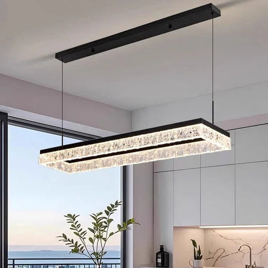 Modern Iron and Acrylic Dimmable Pendant Light - Decorbites