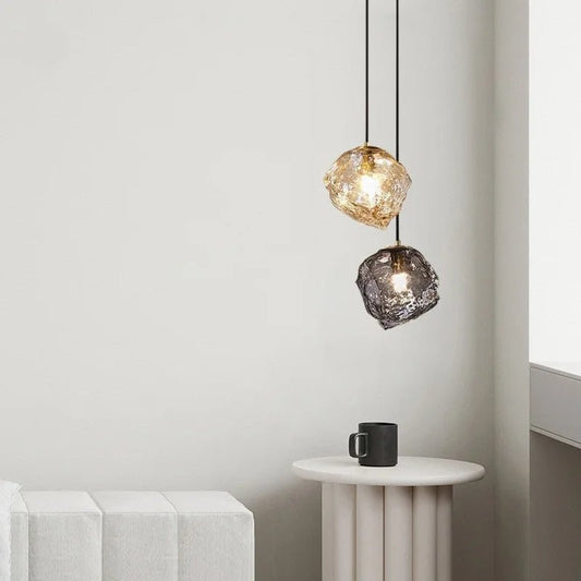 Modern Lava Sculptural FRP Pendant Light - Decorbites
