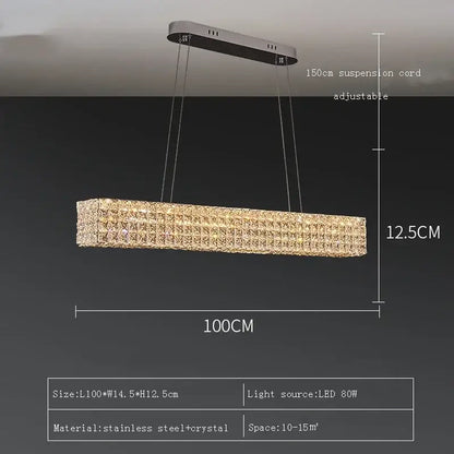 Modern luxury gold crystal led ceiling chandelier with stainless steel frame and adjustable 150cm suspension cord ceiling chandelier decorbites crystal led crystal led ceiling