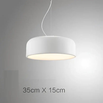 Modern matte green macaron ceiling chandelier with a white cylindrical pendant light and softly diffused warm glow for decorbites colorful macaron decor