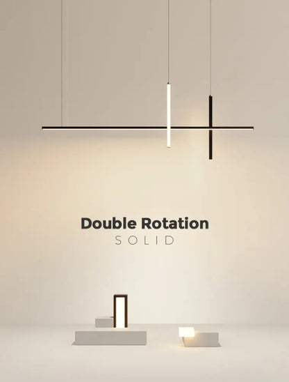 Modern minimalist black dimmable led pendant light featuring sleek linear design for kitchen decorbites dimmable led use