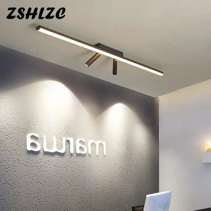 Modern minimalist black star ceiling light with sleek metallic finish and integrated spotlights for living room decorbites black star