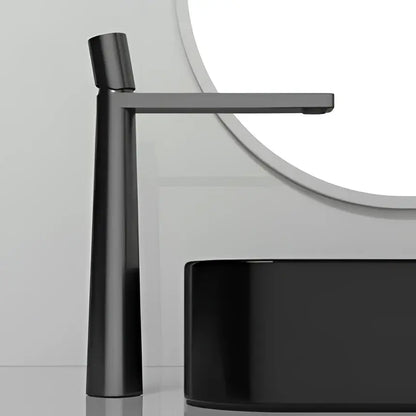 Black matte basin faucet with sleek minimalist design for bathroom mixer tap decorbites brushed gold style alternative