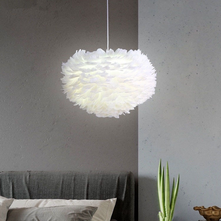 Moderne Minimalistische Master-Schlafzimmer-Inspiriert von Net Red Girl Herz-Lüster
