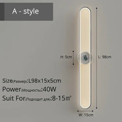 Modern minimalist silver led strip wall light with a sleek metallic frame and warm white panel for living room decorbites led strip
