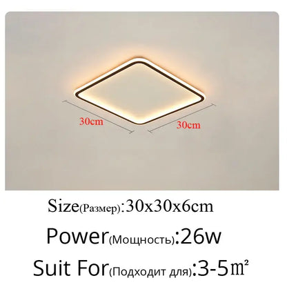 Modern rectangular black dimmable led ceiling chandelier with sleek frame and warm white illumination for living room decorbites dimmable led