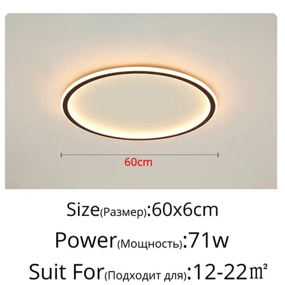 Modern rectangular black dimmable led ceiling chandelier with a sleek oval frame and warm white illuminated ring by decorbites