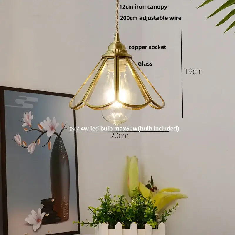 Modern ribbed blue glass led pendant light with brass frame clear glass shade and adjustable wire for kitchen decorbites blue glass