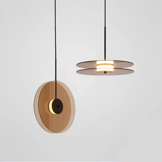 Modern Scandinavian White Glass Bedside Pendant Light - Decorbites
