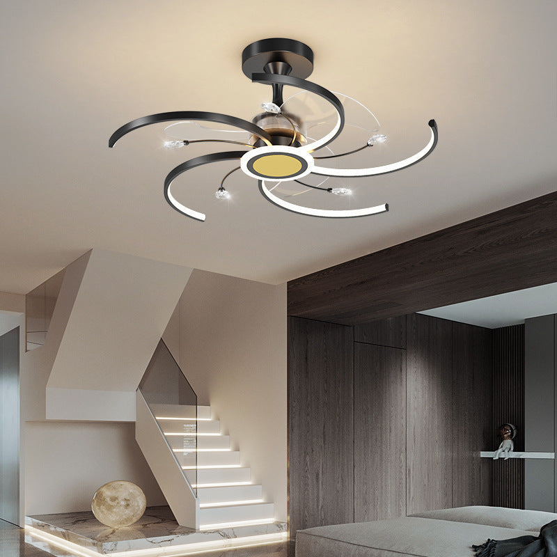 Iron Fan Pendant Light