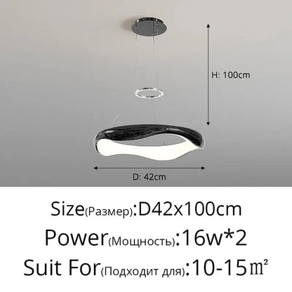 Modern white and black chrome pendant lamp with sleek curved design featuring black chrome for dining room decorbites black chrome