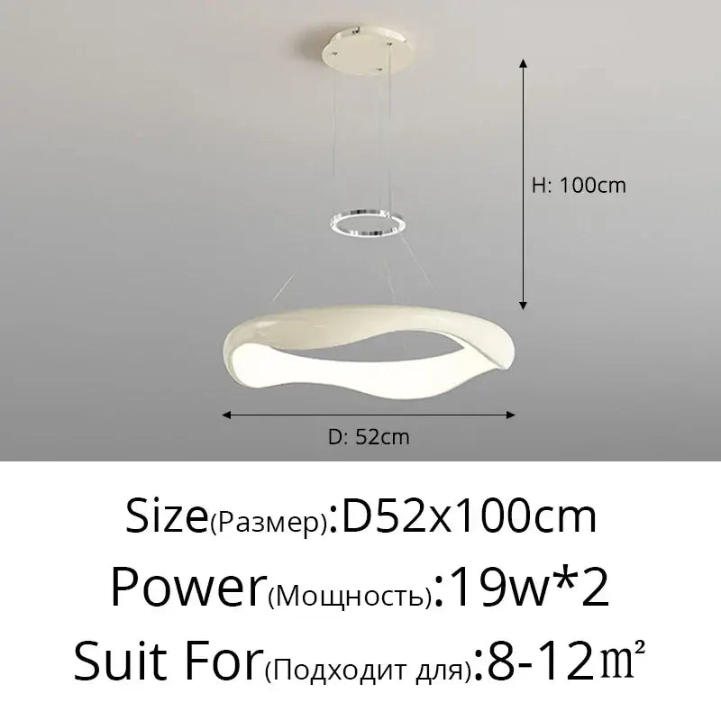 Modern white and black chrome pendant lamp with sleek curved design and chrome ring accent for dining room decorbites black chrome