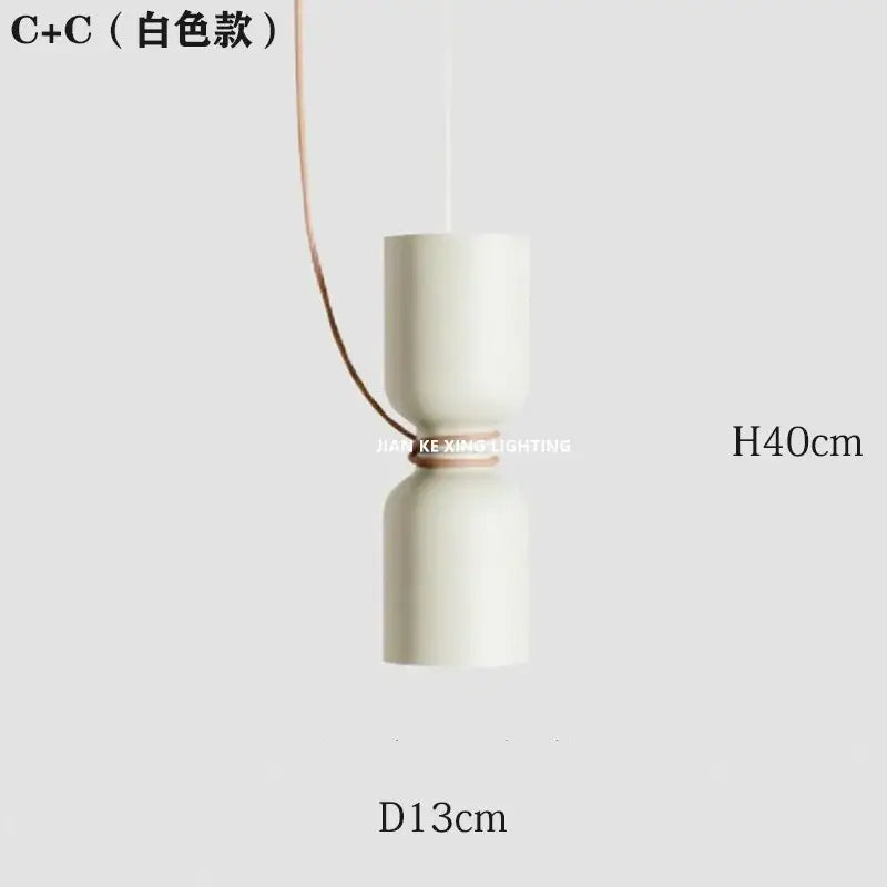 Modern white and copper ceramic pendant light with matte finish and decorbites designer iron chandelier features
