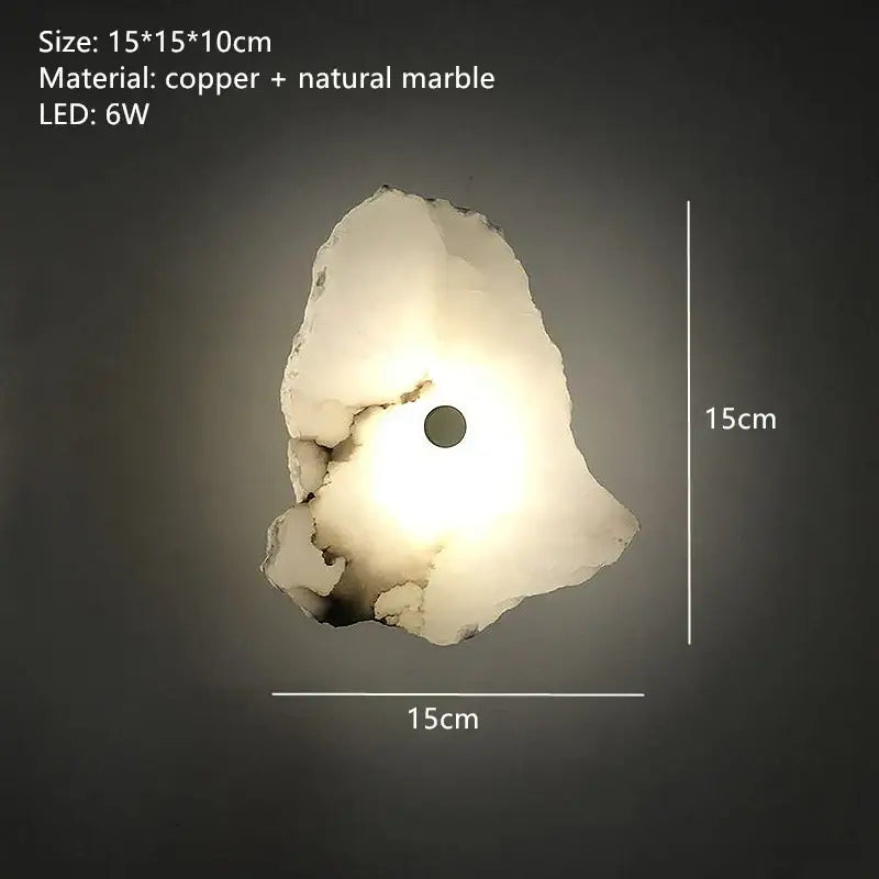 Modern white and black alabaster wall lamp with decorbites brass marble and warm glow for bedroom luxury decorbites brass
