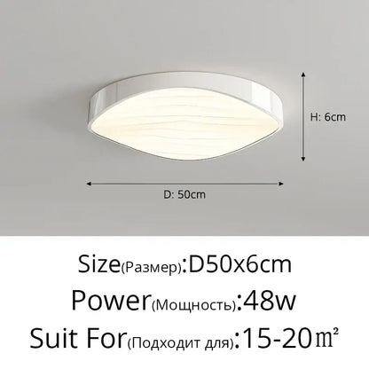 Modern white circular chandelier with sleek oval led light and wave textured diffuser for dining room decorbites circular chandelier