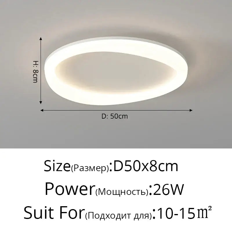 Modern white cloud ceiling light with minimalist ring design and soft LED glow for bedroom decorbites cloud ceiling illumination