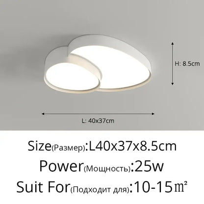 Modern white cloud ceiling lights with oval led panels featuring minimalist design for living room decorbites cloud ceiling