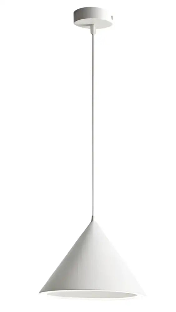 Modern white and gold decorbites annular cone pendant lamp with sleek matte finish for living room decorbites pendant lamp