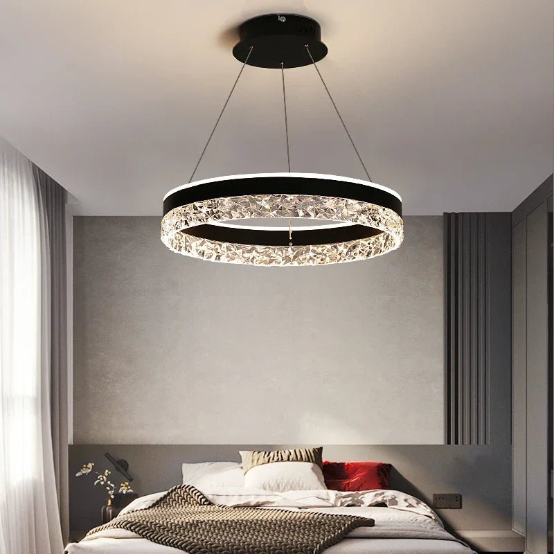 Modern White Ring LED Pendant Light - Decorbites