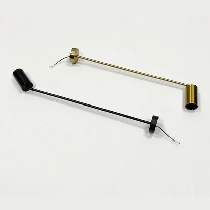Nordic Adjustable Black or Brass Pendant Light - Decorbites