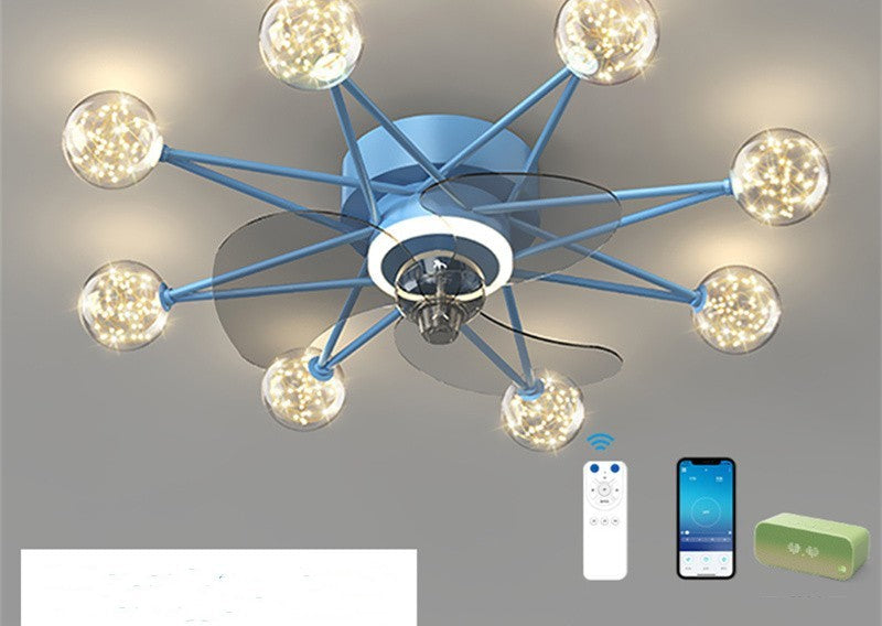 Starry Ceiling Fan Light