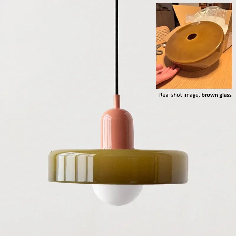 Nordic Colorful Glass Pendant Light 35Cm - Decorbites