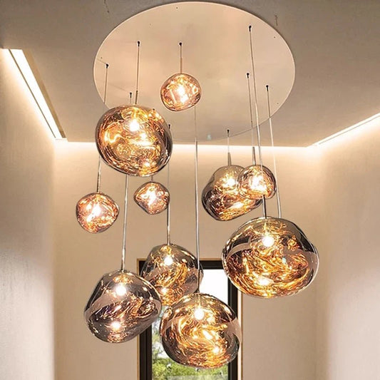 Nordic Lava Acrylic Pendant Light - Decorbites