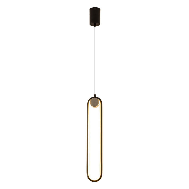 Nordische Minimalistische Ovale Nachttisch-Leuchter