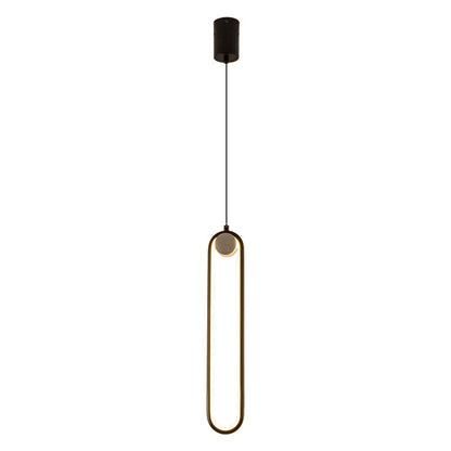 Nordische Minimalistische Ovale Nachttisch-Leuchter