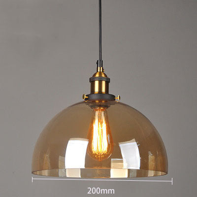 Nordisches Retro-Minimalistisches Glas-Esszimmer-Lüster