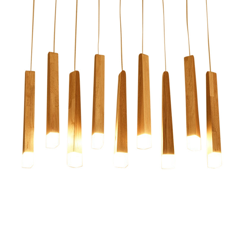 Ash Wood Pendant Light