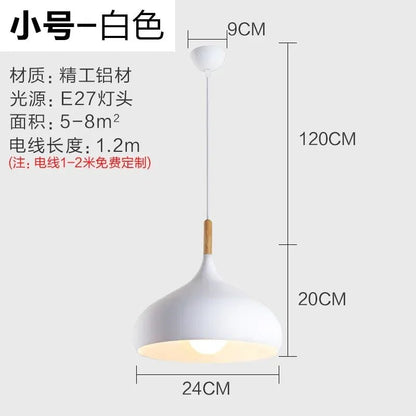 Nordic Stainless Steel Creative Pendant Light - Decorbites