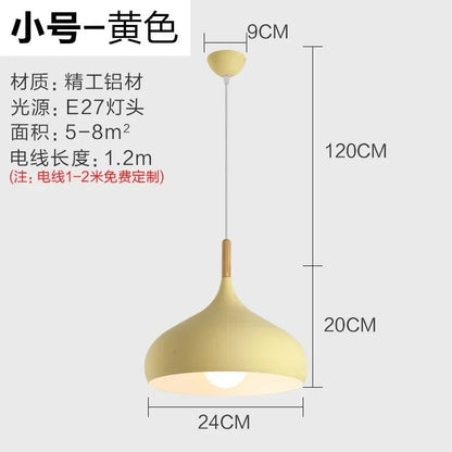 Nordic Stainless Steel Creative Pendant Light - Decorbites