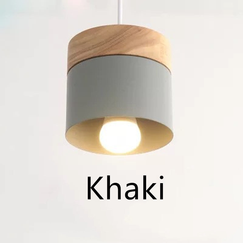 Wooden Nordic Macaron Chandelier