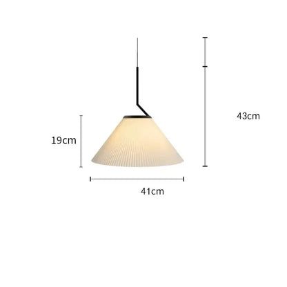 A modern pendant light with a cream pleated fabric shade and black metal frame perfect as a pleated chandelier decorbites cream led
