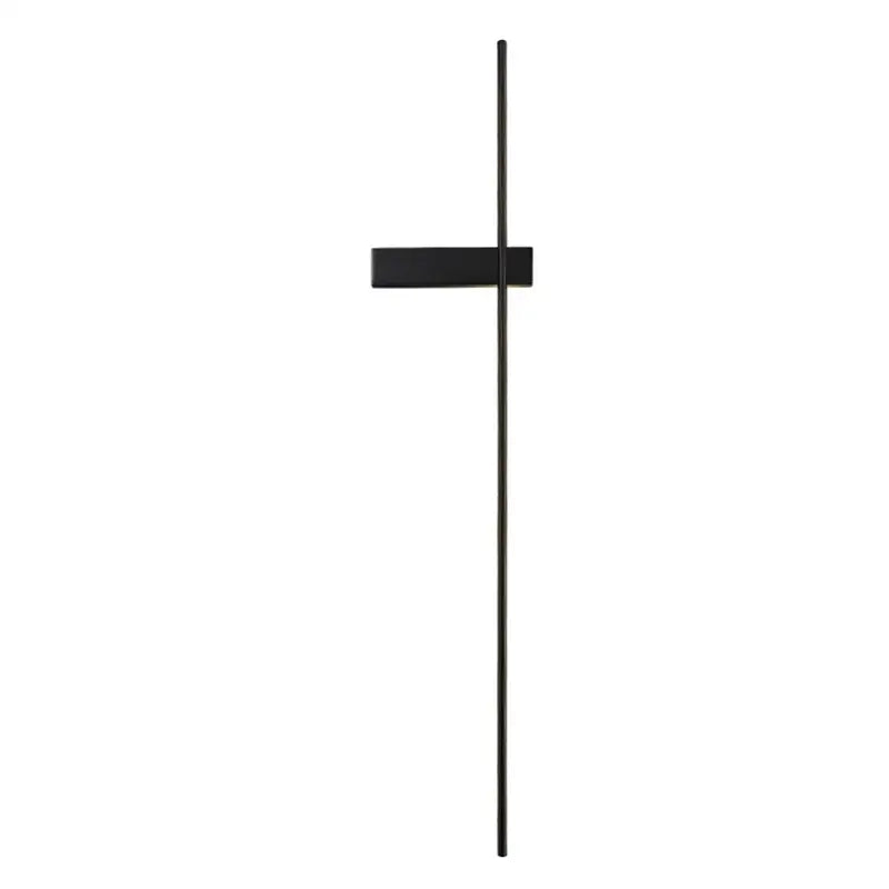 Postmodern black copper wall lamp with minimalist matte metal cross arms for decorbites copper wall lighting