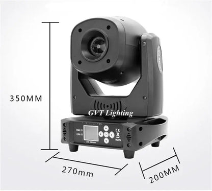 Professional black 120w led spot moving head light decorbites 120w led with 350mm height for performance rooms