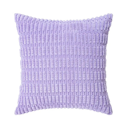 A soft lavender corduroy velvet throw pillow with textured weave from sage green corduroy pillowcase set of 2