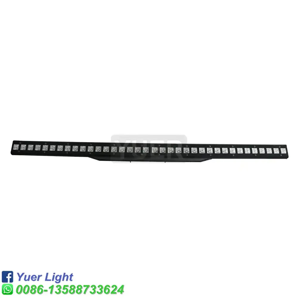Black led beam wash wall light with 24 white leds for sleek decorbites led beam stage and living room decor