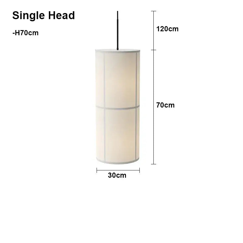 Vintage cream fabric hashira cluster pendant light with a minimalist off-white shade and black cord for dining room decorbites hashira cluster pendant