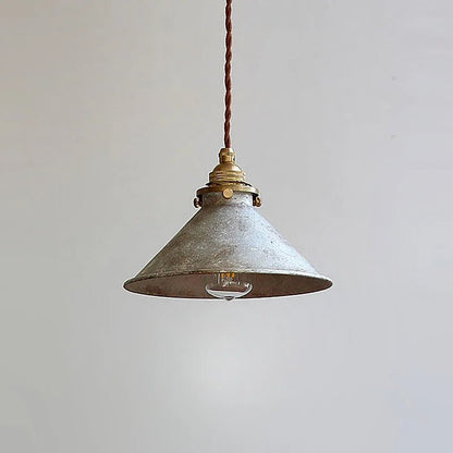 Vintage Industrial Black Iron Pendant Light - Decorbites