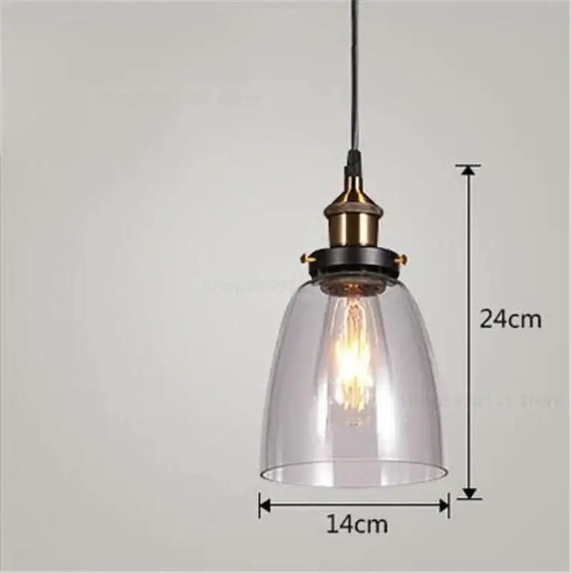 Vintage smoked glass ball pendant lights set of 4 with clear bell-shaped glass and brass decorbites glass ball fixture