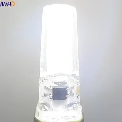 Clear glass warm white cob g4 led bulb with metallic base and visible circuitry from led bulb 10-pack for chandelier use