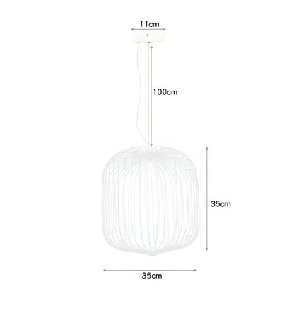 White woven pendant light with cylindrical ribbed design and polished chrome finish 100cm hanging length for dining room